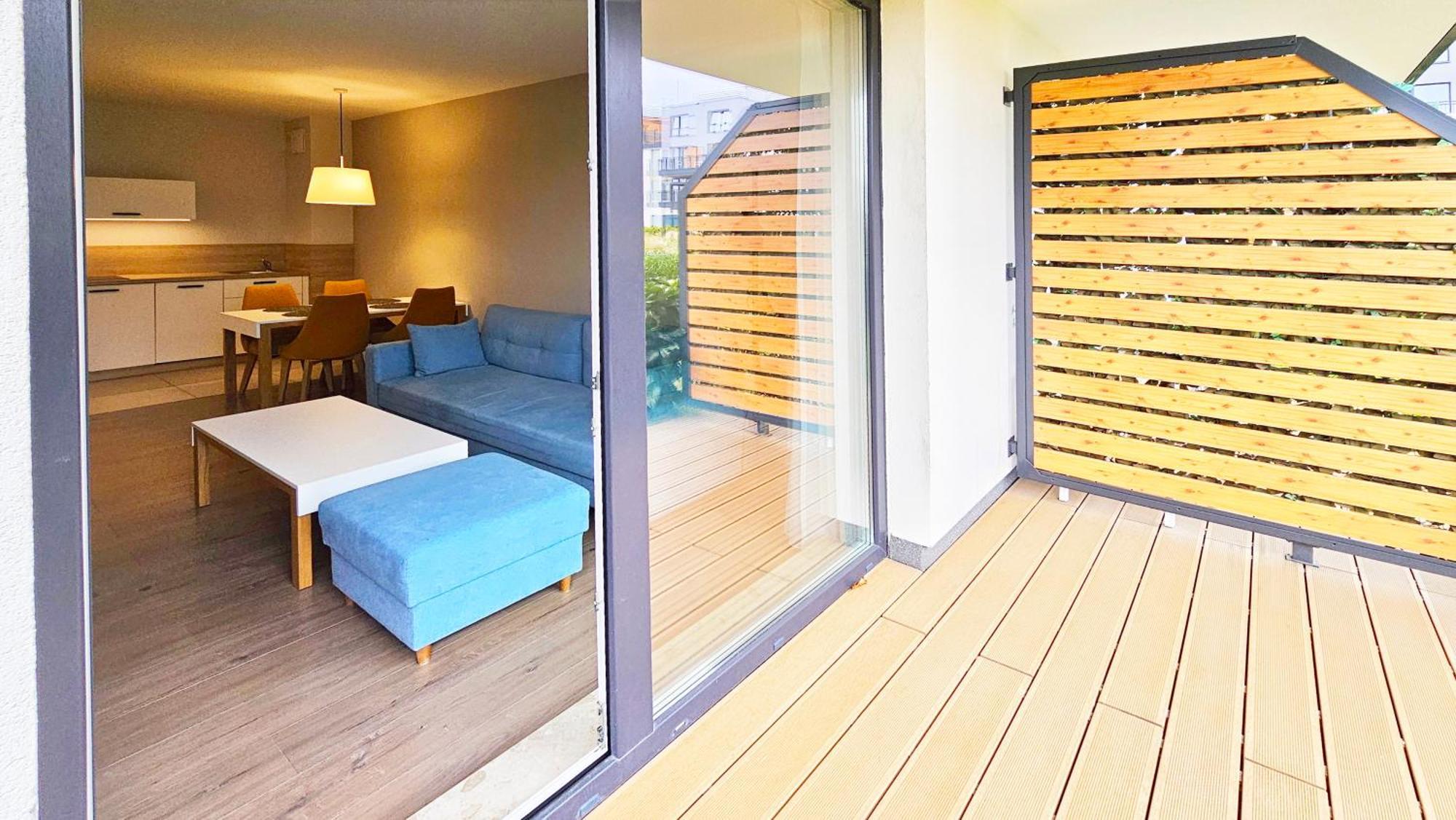 Apartment Bel Mare 109b Z Tarasem I Ogrodkiem *