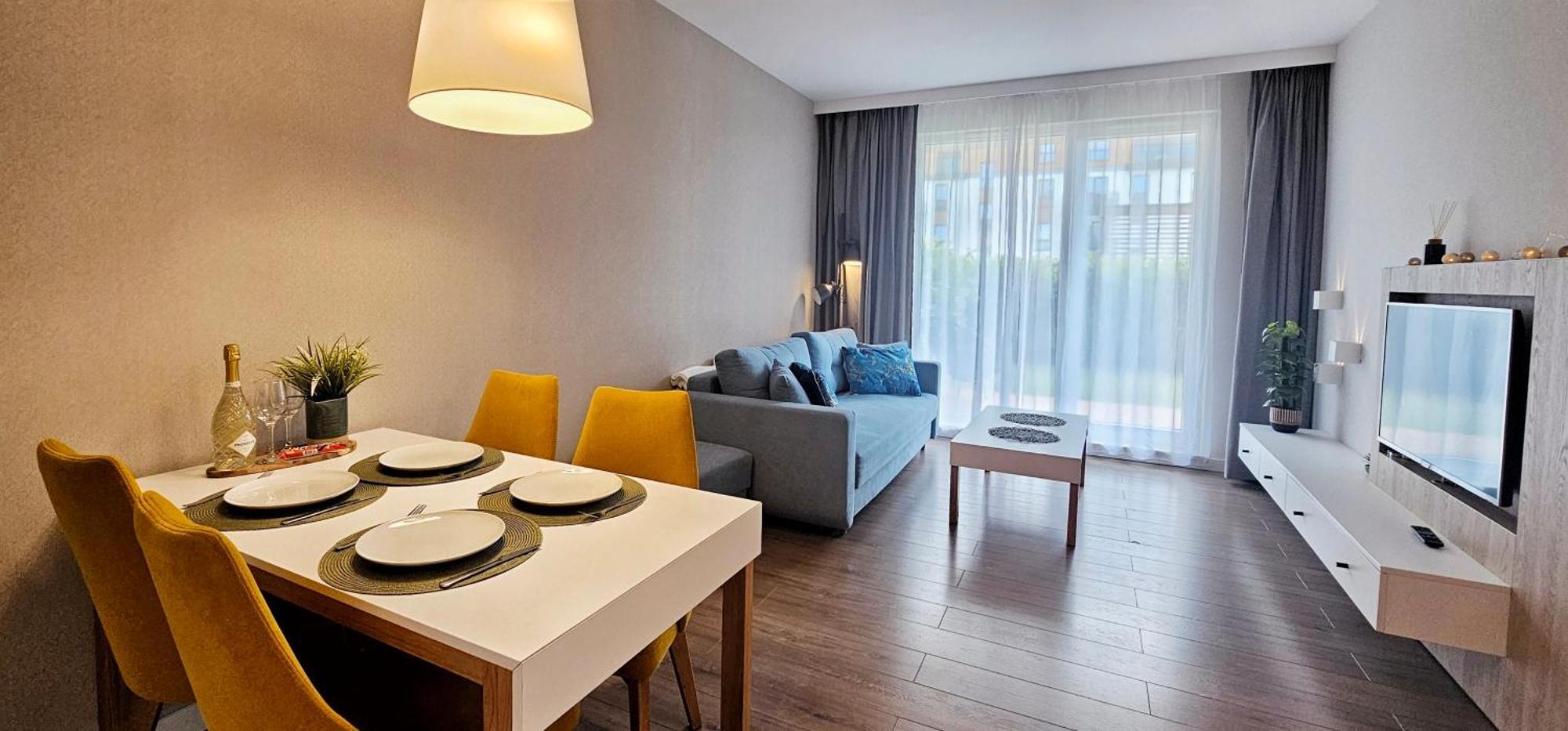 Bel Mare 109b Z Tarasem I Ogrodkiem Апартаменти